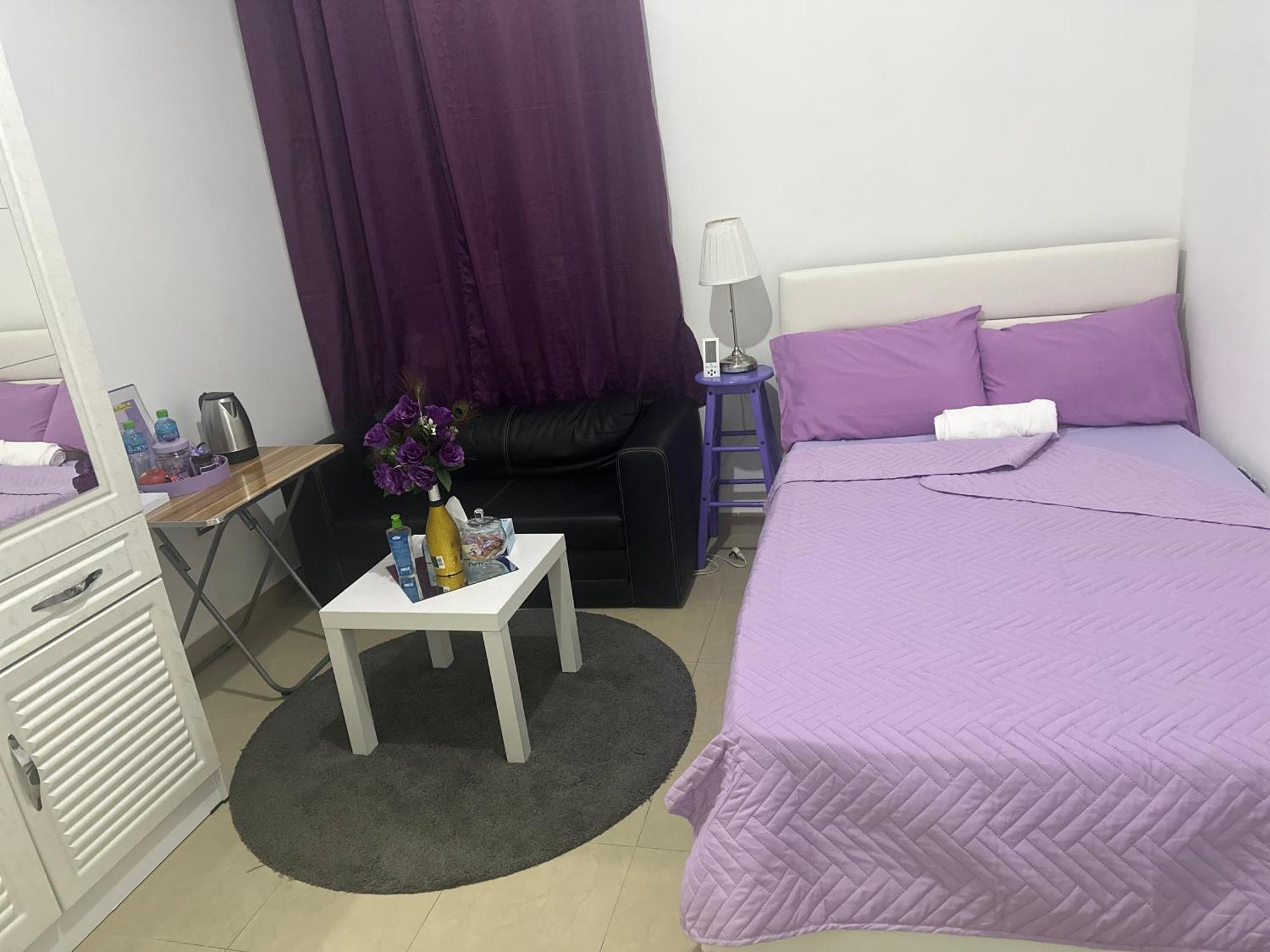 Apartmán The Purple Place Abú Dhabí Exteriér fotografie